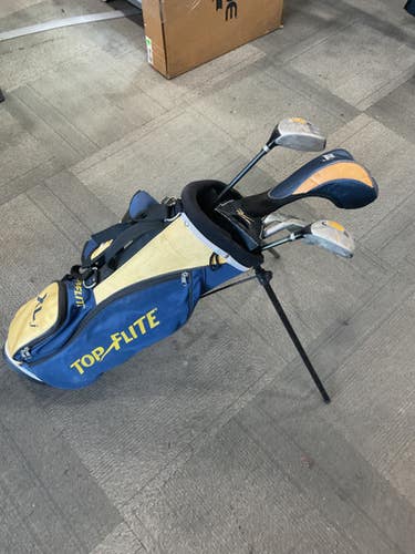 Used Top Flite XL 7 PCS SET 5-9YRS Jr Package Set RH Yellow 7 Piece 11614-S000238884