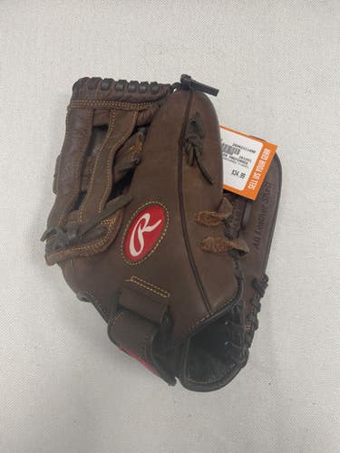 Used Rawlings PLAYER PREFERRED P125HFL BB/SB Glove RH Throw Brown 12 1/2" 11490-S000274732