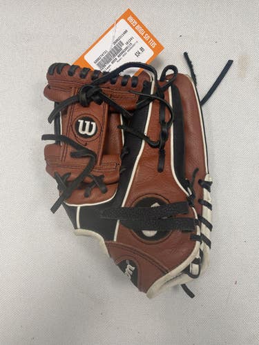 Used Wilson A550 A05RB200115 BB/SB Glove RH Throw Brown 11 1/2" 11490-S000274731