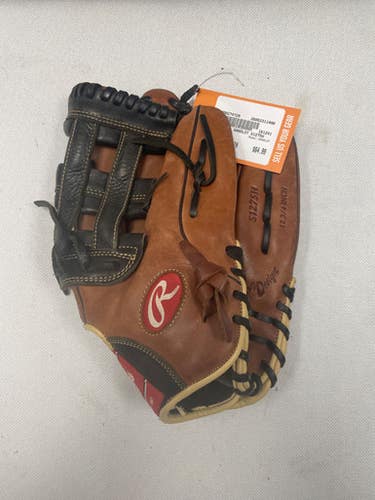 Used Rawlings SANDLOT BB/SB Glove RH Throw Brown 12 3/4" 11490-S000274729