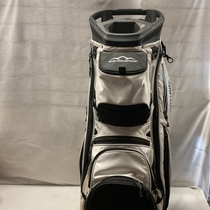 Used Sun Mountain C130 CART BAG Mens Cart Bag White 11490-S000274681
