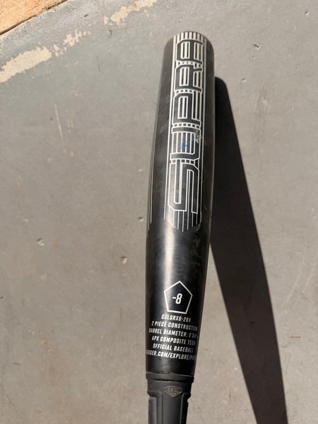2026 Louisville Slugger Supra Composite USSSA Certified Bat (-8) 22 oz 30" (Used)