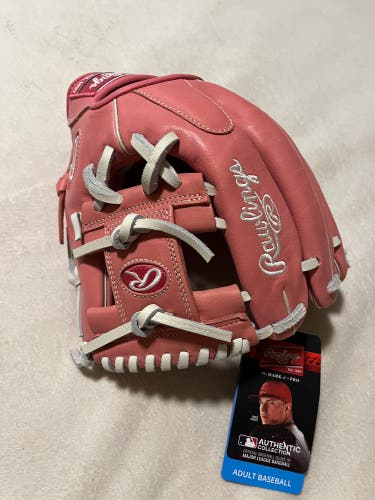 NEW Rawlings 11.5” RHT Gold Glove Elite I-Web Baseball Softball Glove Pink/White