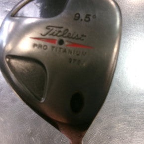 Used Titleist PRO TITANIUM Mens Driver RH 9.5 Degree 11868-S000070305