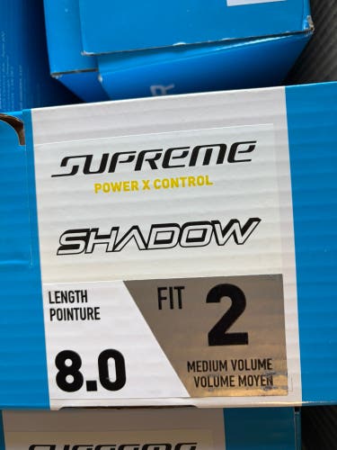 2024 Bauer Supreme Shadow Hockey Skates 8 (New)w/steel