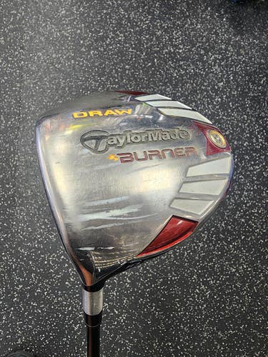 Used Taylormade BURNER DRAW Mens Driver LH 10.5 Degree 11849-S000041249