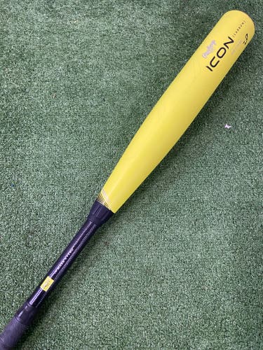 Rawlings Icon Glowstick Limited Edition BBCOR Bat (-3)