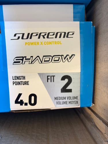 2024 Bauer Supreme Shadow Hockey Skates Size 4 (New)NO STEEL