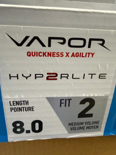 2023 Bauer Vapor Hyperlite 2 Hockey Skates 8 (New)NO STEEL