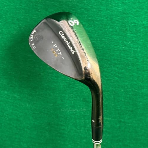 Cleveland RTX 588 Rotex 2.0 Black 60-6 60 Lob Wedge Stepped Steel Wedge Flex