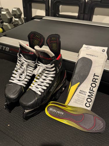 2019 Bauer Vapor 2X Hockey Skates Extra Wide Width 9.5 (Used)