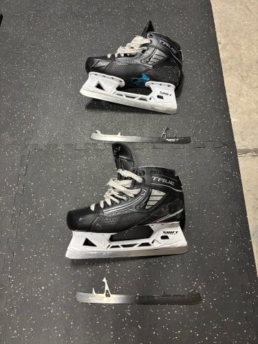 2024 True Catalyst 9x4 Hockey Goalie Skates Regular Width 8 (Used)