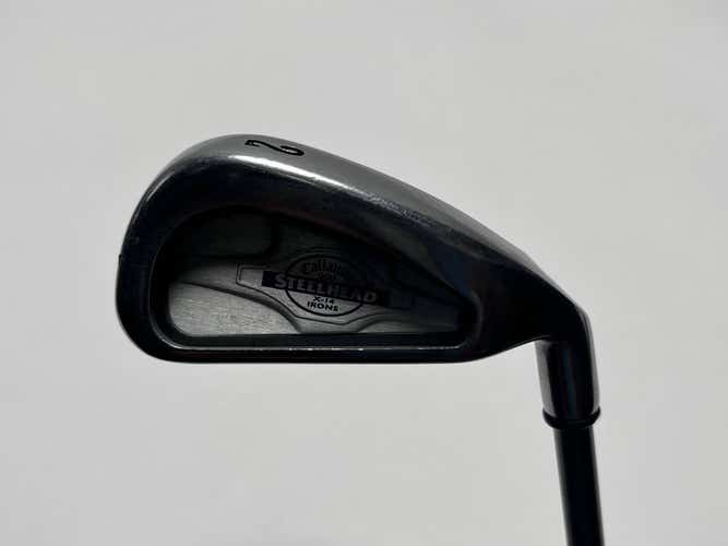 Callaway X-14 Single 2 Iron Steelhead X-14 Strong Graphite Mens RH