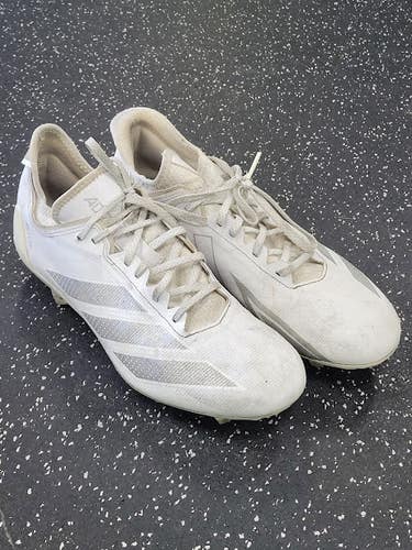 Used Adidas LAX Cleats Mens White Senior 11 11849-S000041298