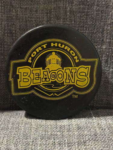 Port Huron Beacons UHL Hockey Puck