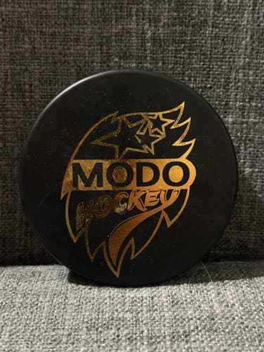 MODO Hockey Sweden Professional Ice Hockey Puck