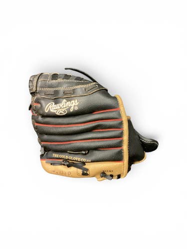 Used Rawlings PLAYMAKER SERIES BB/SB Glove RH Throw Black 10 1/2" 11846-S000106816