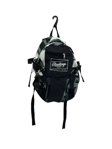 Used Rawlings BACKPACK BAG BB/SB Player Backpack Black 11692-S000149791