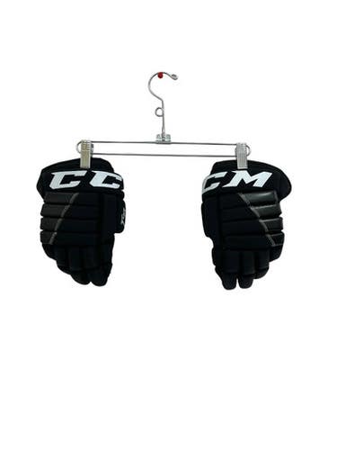 Used CCM T4R Junior Gloves Black 11" 11692-S000151058