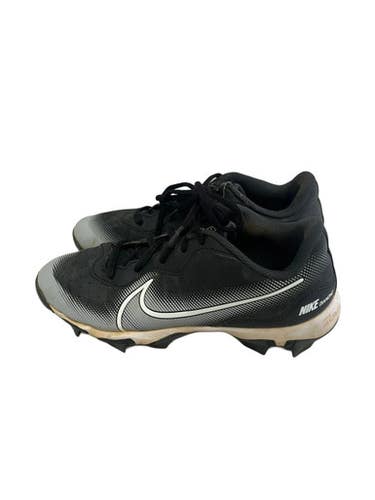 Used Nike ALPHA HUARACHE KEY BB/SB Cleats Black Junior 06 11692-S000152774