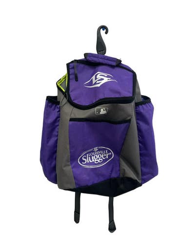 Used Louisville Slugger BB/SB BACKPACK BB/SB Player Backpack Purple 11692-S000152839