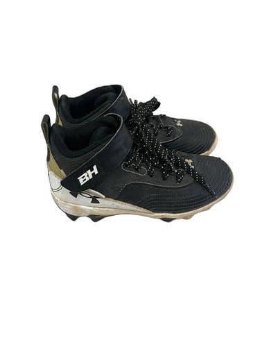 Used Under Armour BH BB/SB Cleats Black Youth 13.0 11692-S000152791