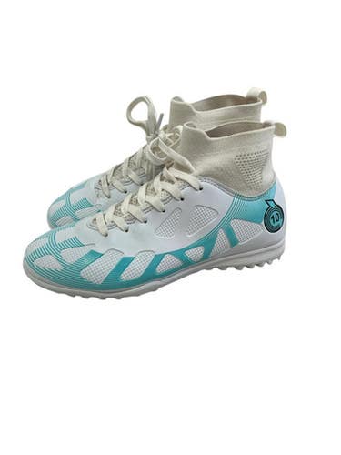 Used Soccer Turf Shoes White Junior 03 11692-S000152956