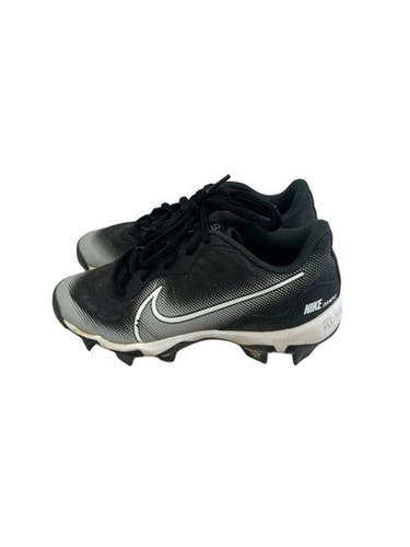 Used Nike ALPHA HUARACHE BB/SB Cleats Black Junior 01 11692-S000152847