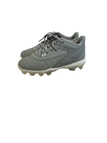 Used Under Armour LEADOFF BB/SB Cleats Grey Junior 02.5 11692-S000152944