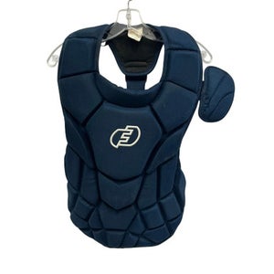 Used FORCE3 DEFENDER Catchers Chest Protector Navy Blue Adult 11692-S000152974