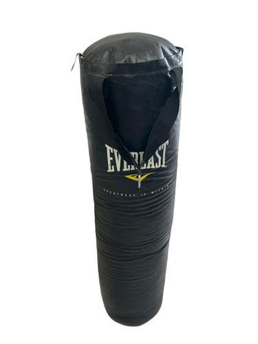 Used Everlast 80 LB HEAVY BAG Boxing Heavy Bag Black 80 lb 11692-S000152981