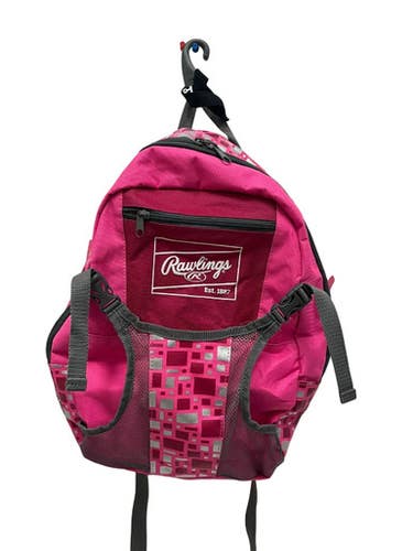 Used Rawlings SB BACKPACK BB/SB Player Backpack Pink 11692-S000153004