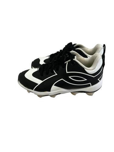 Used Under Armour ICON LOW BB/SB Cleats Black And White Junior 01.5 11692-S000153003