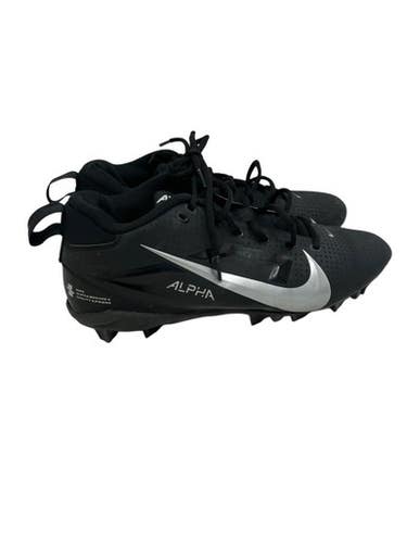 Used Nike ALPHA MENACE VARSITY Adult FB Cleats Black Senior 10.5 11692-S000153010