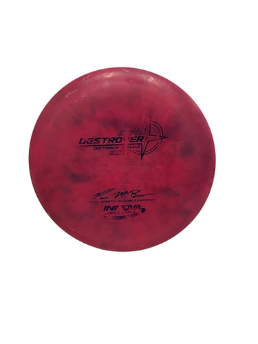 Used Innova STAR DESTROYER Disc Golf Driver Pink 171g 11692-S000150303