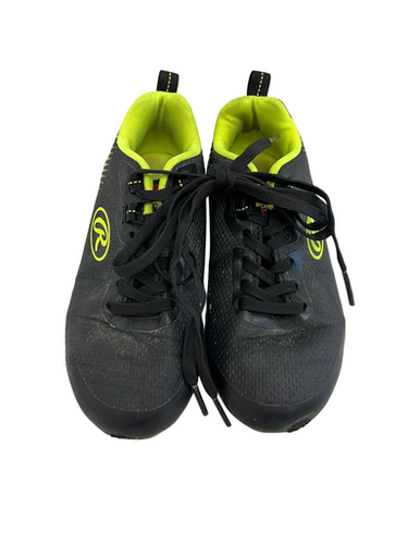 Used Rawlings BB/SB CLEATS BB/SB Cleats Black And Optic Yellow Youth 12.0 11692-S000149678