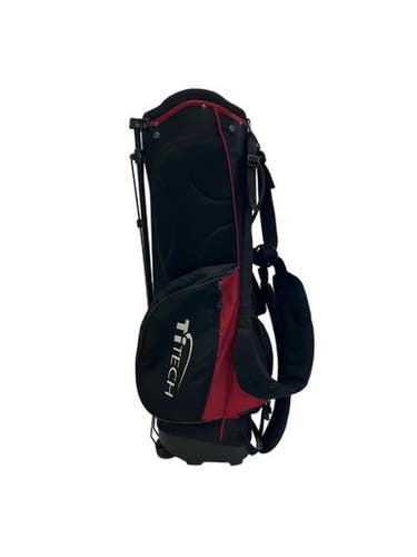 Used TiTech STAND BAG Mens Stand Bag Red 11692-S000153076