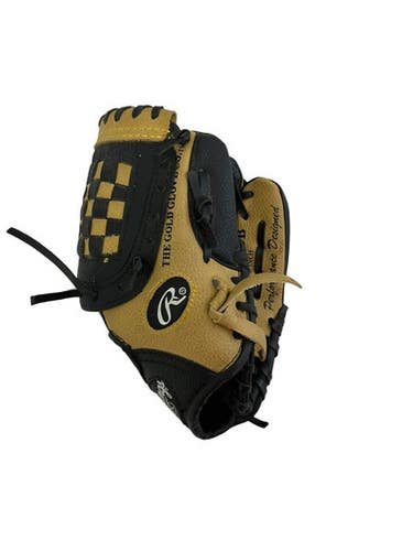 Used Rawlings PLAYER SERIES BB/SB Glove T-ball Black 9" 11692-S000153088
