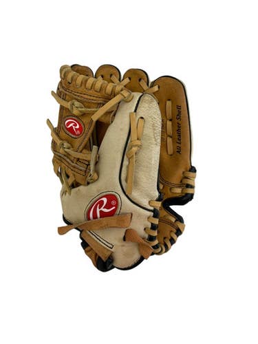 Used Rawlings SURE CATCH BB/SB Glove RH Throw Tan 10 1/2" 11692-S000153131