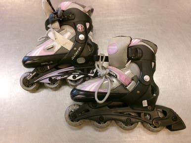 Used Schwinn ADJUSTABLE 1-4 Junior Rec Fitness Skates Pink Adjustable 11339-S000203302