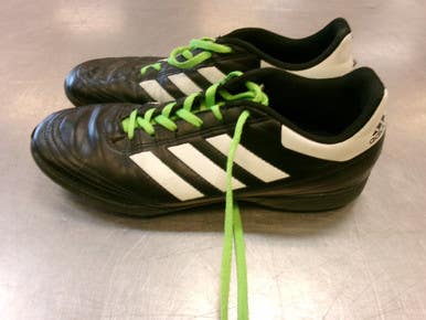 Used Adidas Soccer Turf Shoes Black Senior 8 11339-S000203333
