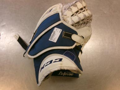 Used CCM E47 Senior Goalie Catcher White 11339-S000203364