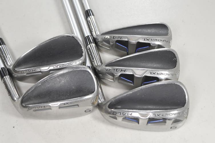 Cleveland Launcher XL Halo 7-PW,SW Iron Set Ladies Flex 50g RH Graphite # 220728