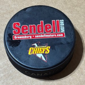 Johnstown Chiefs ECHL Hockey Puck