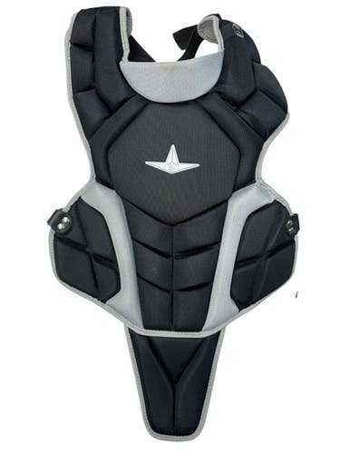 Used All Star TOP STAR Catchers Chest Protector Black Youth 11835-S000209678