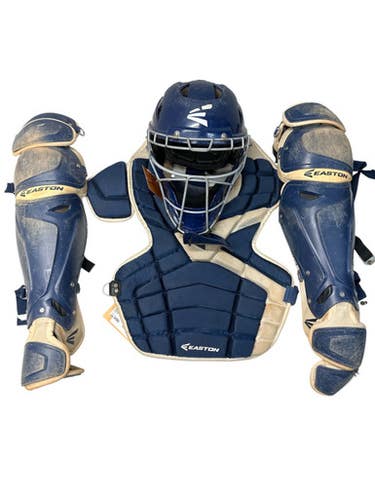 Used Easton M10 Catchers Chest Protector Navy Blue Intermed 11835-S000209670