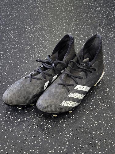 Used Adidas Soccer Cleats Black Senior 7.5 11849-S000041299