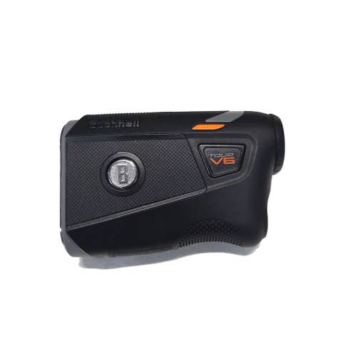 Bushnell Tour V6 w/ Bushnell Bite Magnetic Grip Golf Laser Rangefinder
