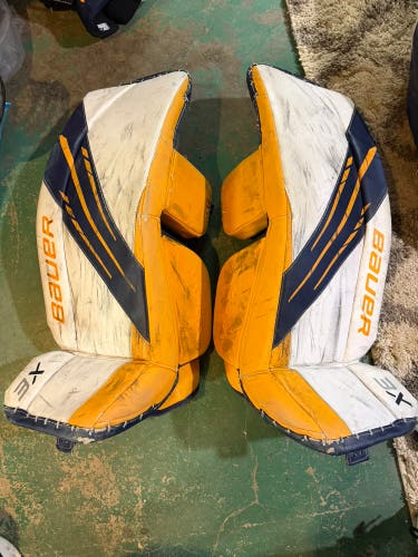 Bauer Vapor 3X Goalie Leg Pads (Used) - S 30+ ; Small /Petit