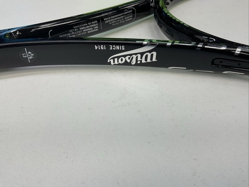 Wilson K-Blade 98 - 18 x 20 String Pattern - Pro Stock Racket - Grip ...
